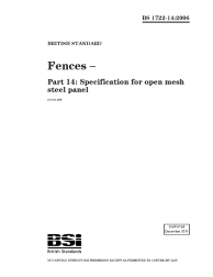 BS 1722-14:2006