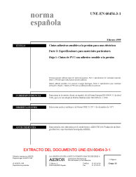 UNE-EN 60454-3-1:1999