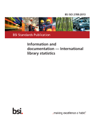 BS ISO 2789:2013