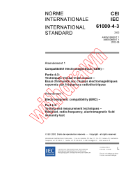 IEC 61000-4-3:2002/AMD1:2002