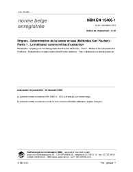 NBN EN 13466-1:2001