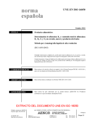 UNE-EN ISO 16050:2011
