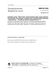 NBN EN 3820:2006