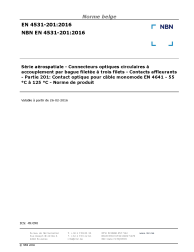 NBN EN 4531-201:2016