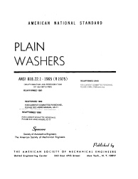 ASME B18.22.1-1965 (R2008)