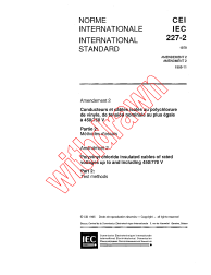 IEC 60227-2:1979/AMD2:1995