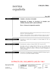 UNE-EN 1780-1:2003 (R2018)