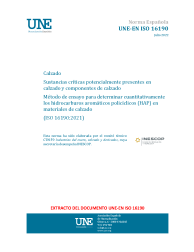 UNE-EN ISO 16190:2022