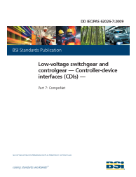 DD IEC/PAS 62026-7:2009