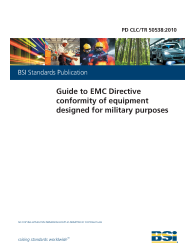 PD CLC/TR 50538:2010