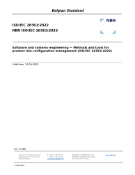 NBN ISO/IEC 26563:2023