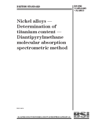 BS ISO 11433:1993+A1:2013