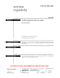 UNE-EN ISO 2342:2005 (R2008)