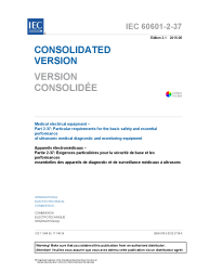 IEC 60601-2-37:2007+AMD1:2015 Consolidated