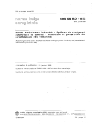 NBN EN ISO 11593:1998