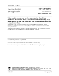 NBN EN 10217-5:2002