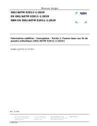 NBN EN ISO/ASTM 52911-1:2019