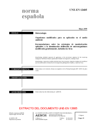 UNE-EN 12685:1999 (R2022)