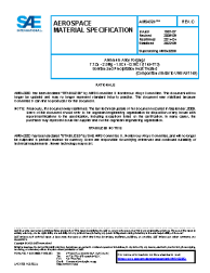SAE AMS 4320C:2022-09-14