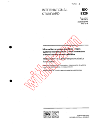ISO 8326:1987/AMD4:1992