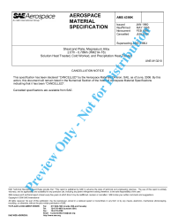 SAE AMS 4390K:2006-06-21