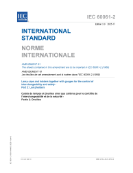 IEC 60061-2:1969/AMD61:2025