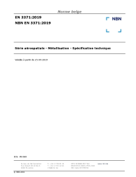 NBN EN 3371:2019