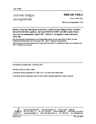 NBN EN 1458-2:2012