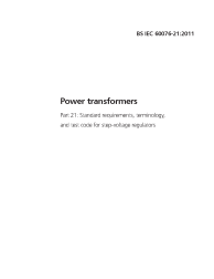 BS IEC 60076-21:2011