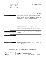UNE-EN 13286-44:2004 (R2022)