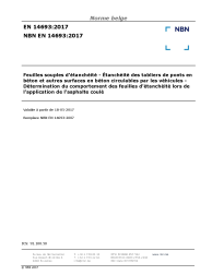 NBN EN 14693:2017
