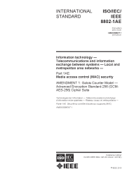 IEEE/ISO/IEC 8802-1AE:2013/Amd.1:2015