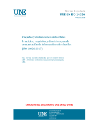 UNE-EN ISO 14026:2018