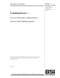 BS EN 60598-2-20:1998