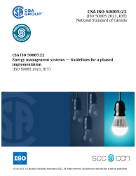 CSA ISO 50005:22