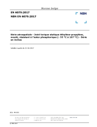 NBN EN 6075:2017