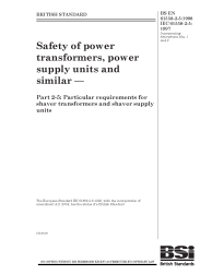 BS EN 61558-2-5:1998