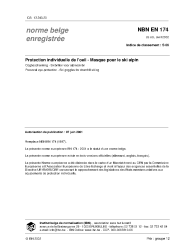 NBN EN 174:2002