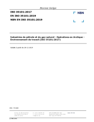 NBN EN ISO 35101:2019