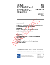 IEC 60730-2-9:2000/AMD2:2004