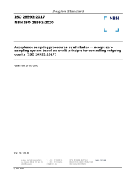 NBN ISO 28593:2020