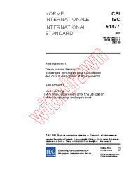 IEC 61477:2001/AMD1:2002