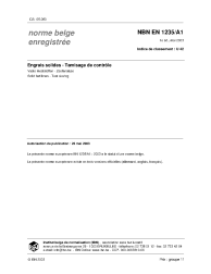 NBN EN 1235/A1:2003