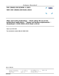 NBN ISO 20602:2019/A1:2022