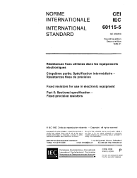IEC 60115-5:1982