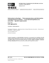 IEEE/ISO/IEC 8802-1AX-2016/Cor 1:2018