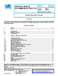 SAE J 3197:2021-07-23