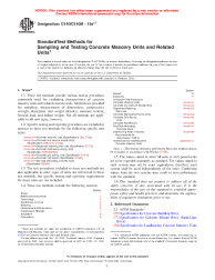 ASTM C140/C140M-15ae1
