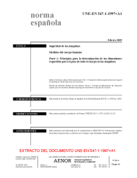 UNE-EN 547-1:1997+A1:2009 (R2017)