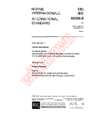 IEC 60326-8:1981/AMD1:1989